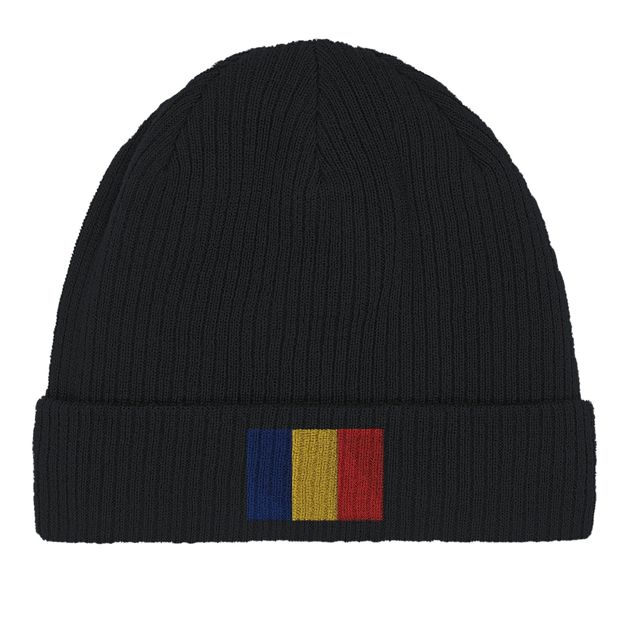 image-Bonnet en coton Drapeau de la Roumanie