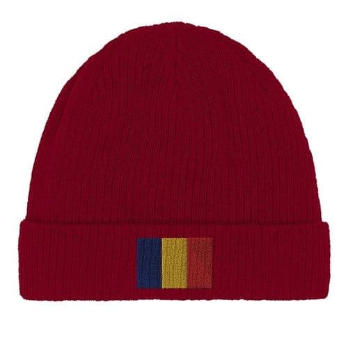 image-Bonnet en coton Drapeau de la Roumanie