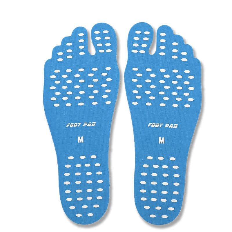 image-Invisible anti-slip insoles on the beach Insulation foot stickers Nak fit foot protection pads Beach insoles