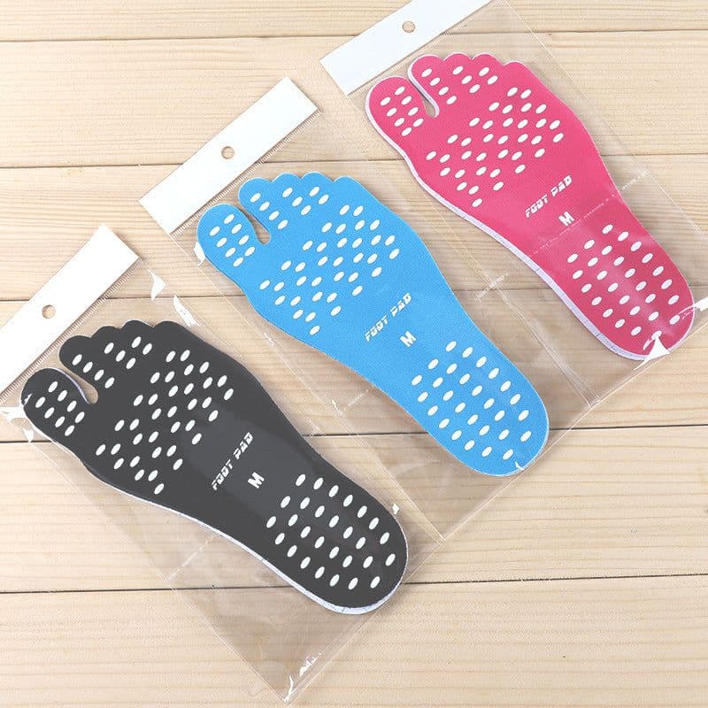 image-Invisible anti-slip insoles on the beach Insulation foot stickers Nak fit foot protection pads Beach insoles