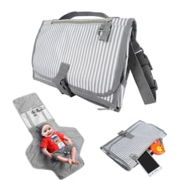 image-Baby out convenient diaper change urine pad waterproof baby diaper Mommy bag