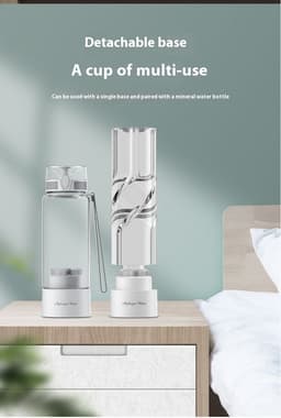 image-Hydrogen-rich Cup Hydrogen And Oxygen Separation Oxygen-enriched Water Glass