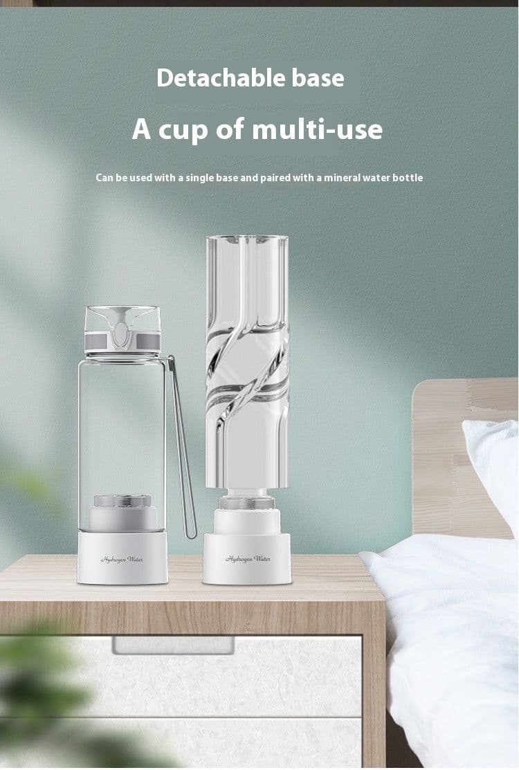 image-Hydrogen-rich Cup Hydrogen And Oxygen Separation Oxygen-enriched Water Glass