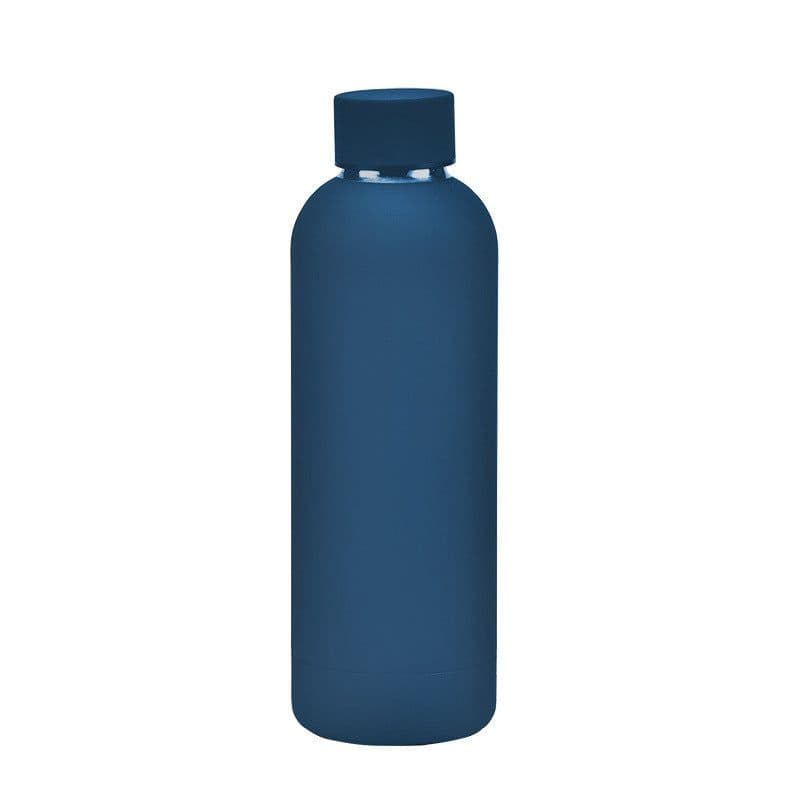 image-Portable Sports Water Cup Rubber Paint Insulation Cup