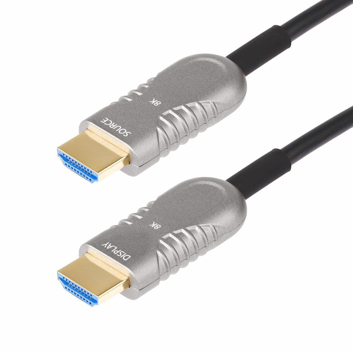 image-HDMI Cable Startech 8K-A-50F-HDMI-CABLE Black Silver 15,2 m