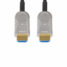 image-HDMI Cable Startech 8K-A-50F-HDMI-CABLE Black Silver 15,2 m
