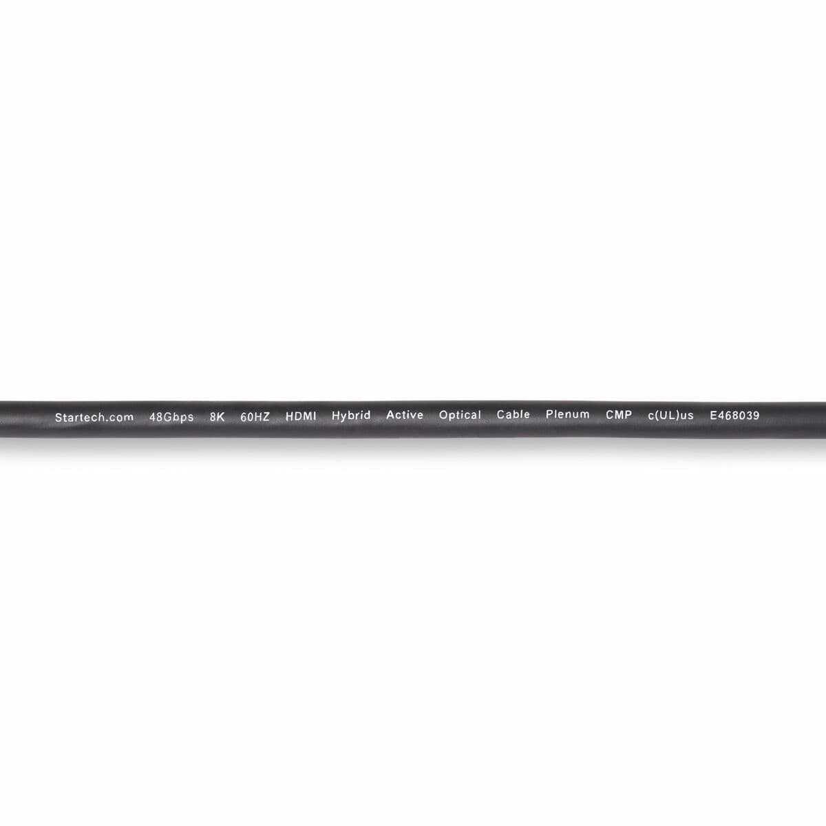 image-HDMI Cable Startech 8K-A-50F-HDMI-CABLE Black Silver 15,2 m