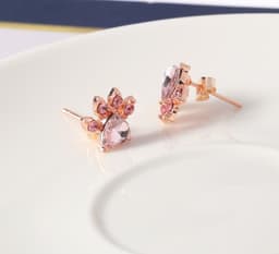image-New Cat Bear Dog Paw Ring for Women Jewelry Sets