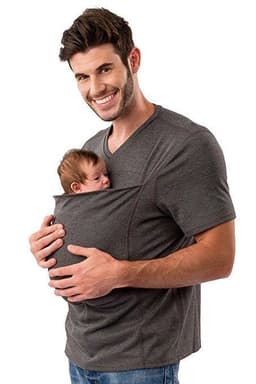 image-Kangaroo Dad Cotton T-Shirt - Men's XXXL Round Neck