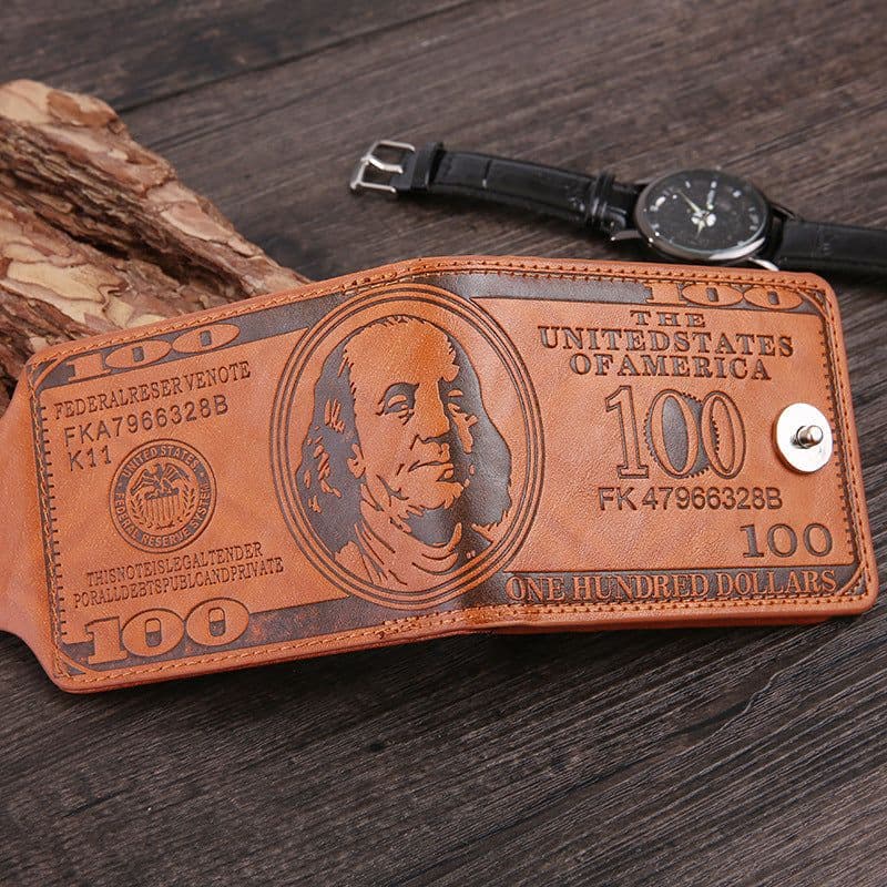 image-XINBAN Men's Wallet PU11 Black Magnetic Buckle