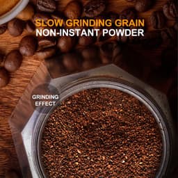 image-Electric Coffee Grinder Stainless Steel Hand Grinder