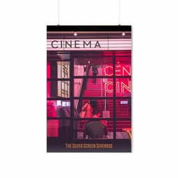 image-Retro Cinema Theme Poster
