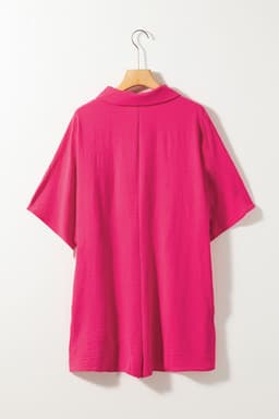 image-Black Half Button Collared Romper