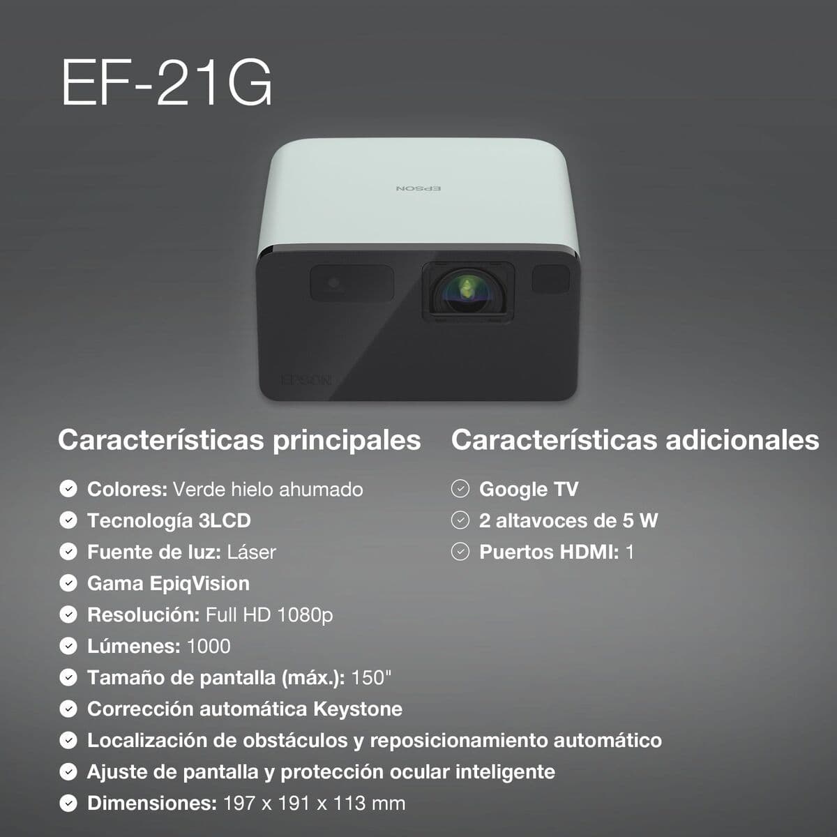 image-Projector Epson V11HB35340 Full HD LCD 1920 x 1080 px