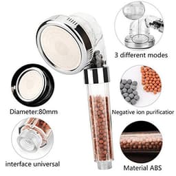 image-Sanrong Flower Negative Ion Shower Head - Water Saving