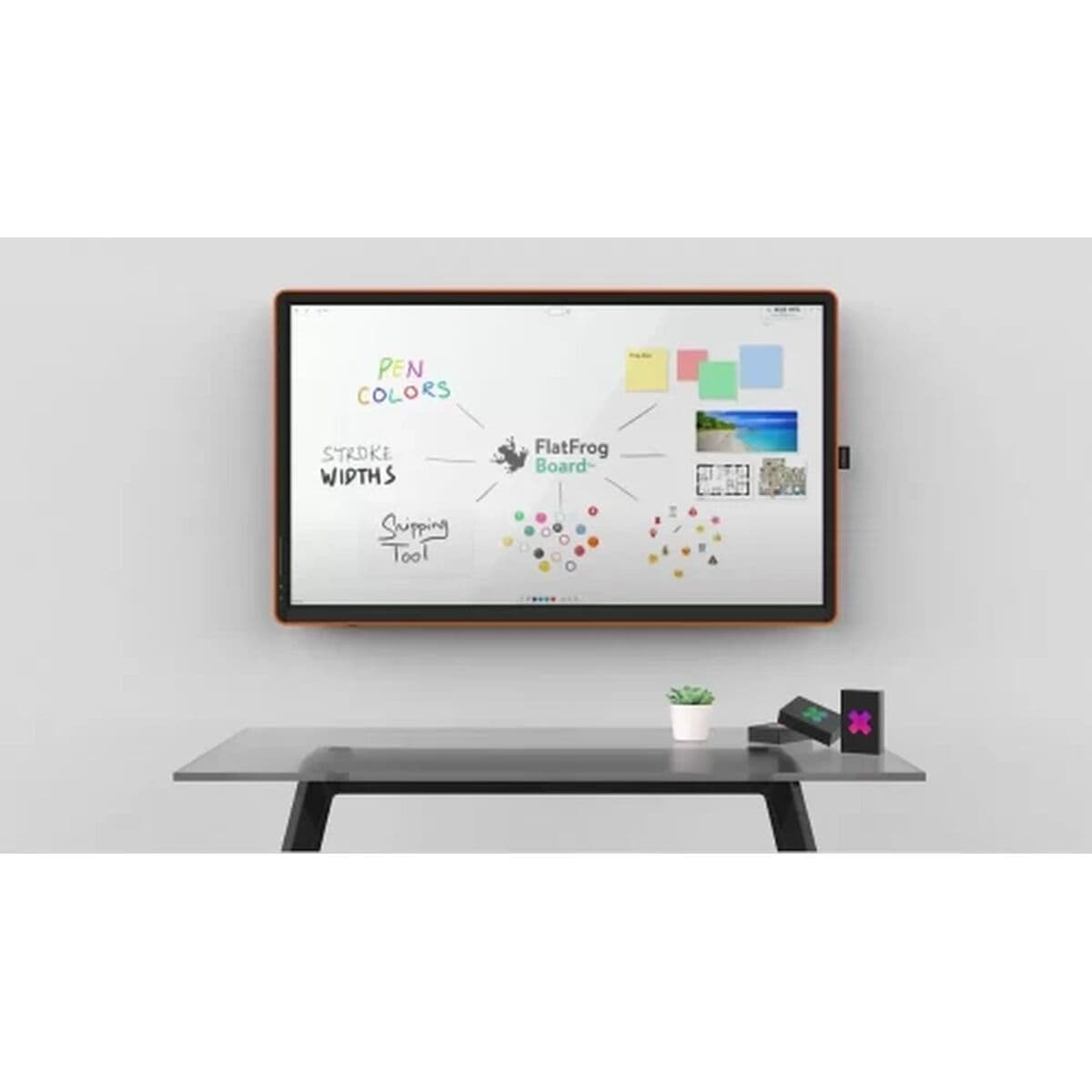 image-Videowall Monitor CTOUCH CANVAS WRITER 4K Ultra HD 100"