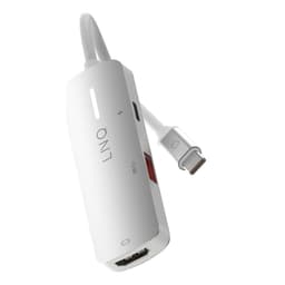 image-USB Hub Linq Byelements LQ49031 White Grey