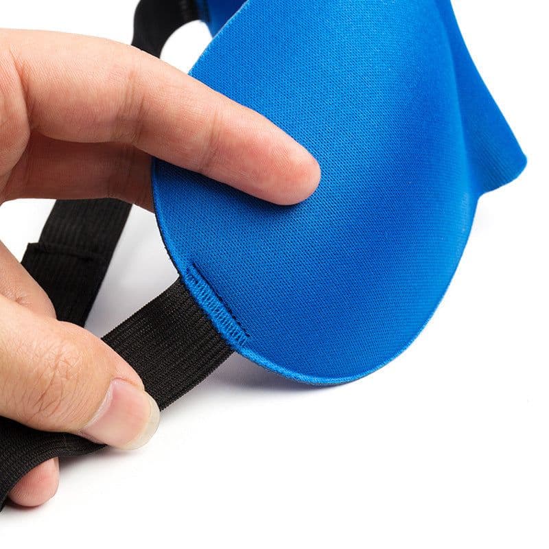 image-3D Shading Eye Mask - Big Red Polyester for Sleep