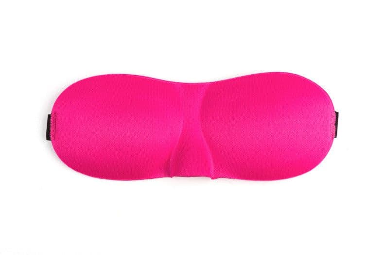image-3D Shading Eye Mask - Big Red Polyester for Sleep