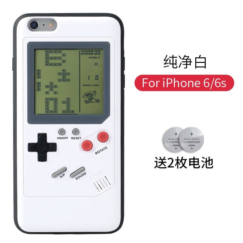 image-iPhone 12 Pro Max Tetris Phone Case - Nostalgia Back Cover - PC Material