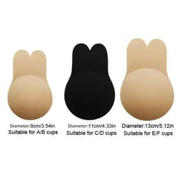 image-Invisible Adhesive Bra Breast Lift Tape Rabbit Ear Strapless