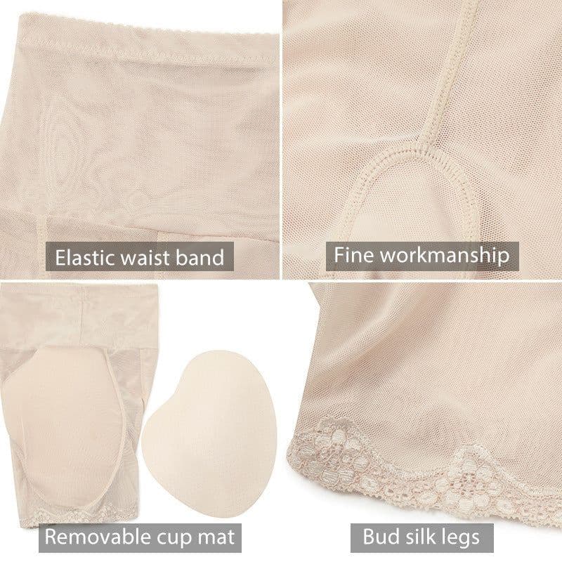 image-Rong Ziting High Waist Shaping Panties with Butt Lift Padding