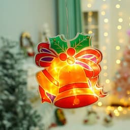 image-Christmas Snowman Sucker Lamp Window Decoration Battery Operated
