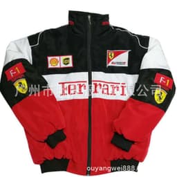 image-Women's Printed Cotton Padded Jacket Stand Collar Long Sleeve