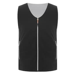 image-Heated Fleece Vest USB Rechargeable Heating Jacket