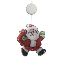 image-LED Christmas Window Sucker Light Santa Claus Snowman Elk Decoration