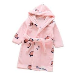 image-Nick Baby Flannel Bathrobe Kids Unisex Cartoon Pajamas 90-140cm