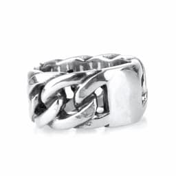 image-Men's Titanium Steel Geometric Ring BI0016