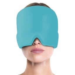 image-Gel Ice Head Cold Compress Cap for Migraine Relief
