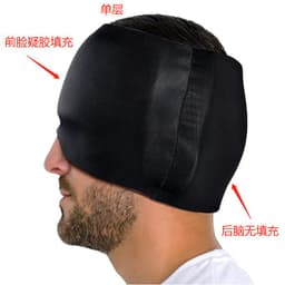 image-Gel Ice Head Cold Compress Cap for Migraine Relief