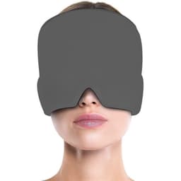 image-Gel Ice Head Cold Compress Cap for Migraine Relief