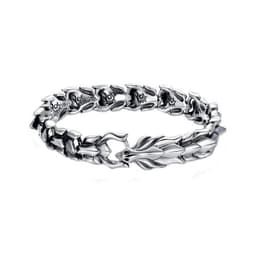image-Longrui Dragon Faucet Bracelet Alloy Punk Hip-Hop Hand Jewelry