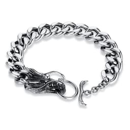 image-Longrui Dragon Faucet Bracelet Alloy Punk Hip-Hop Hand Jewelry