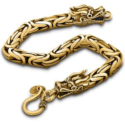 image-Longrui Dragon Faucet Bracelet Alloy Punk Hip-Hop Hand Jewelry