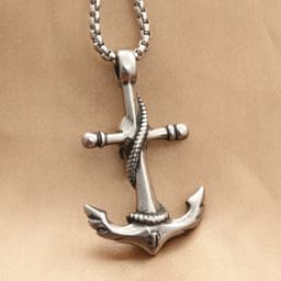 image-Titanium Steel Skull Pendant Necklace Retro Punk Style