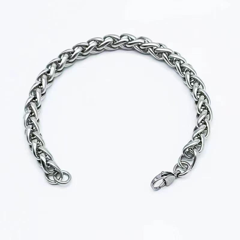 image-Men's Dragon Keel Bracelet Titanium Steel Alloy Hip Hop Jewelry