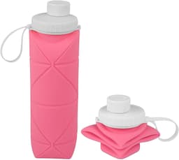 image-Portable Silicone Folding Water Cup 501-600ml Sports Collapsible