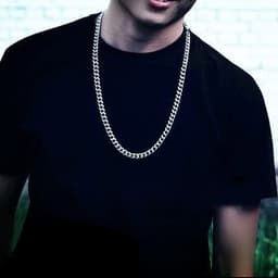 image-Titanium Steel Cuban Chain Necklace Unisex Hip-Hop NK Chain