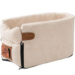 image-Dog Cat Car Center Console Pet Bed Basket 42x20x22cm