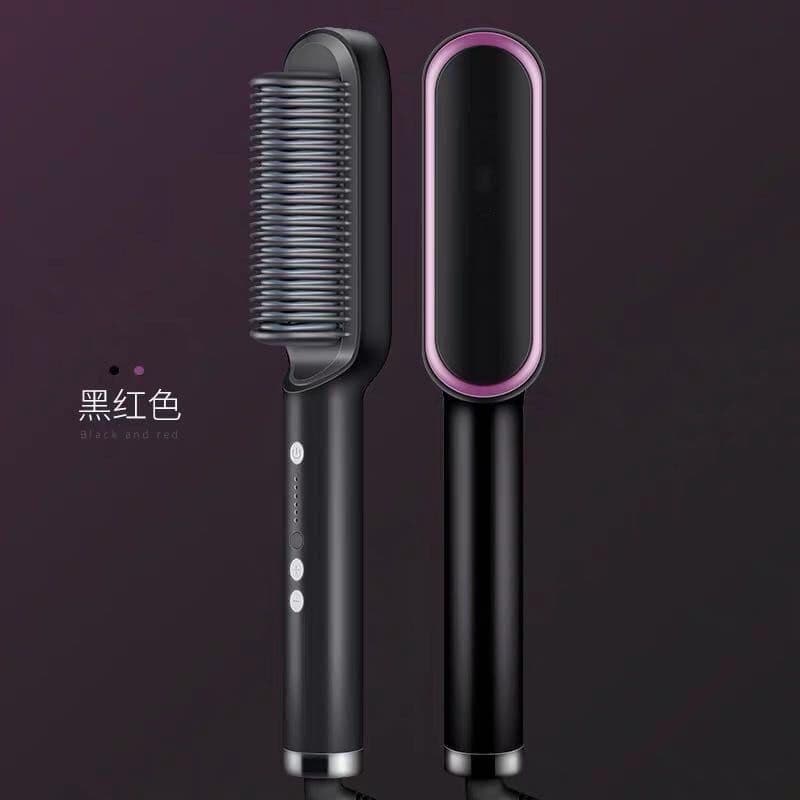 image-Ionic Hair Straightening & Curling Comb Electric Styling Tool