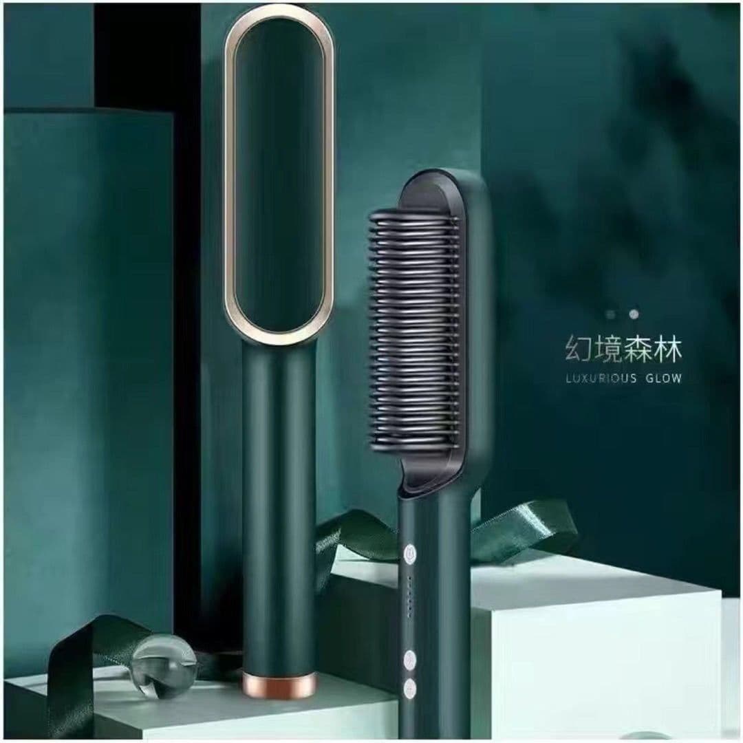 image-Ionic Hair Straightening & Curling Comb Electric Styling Tool