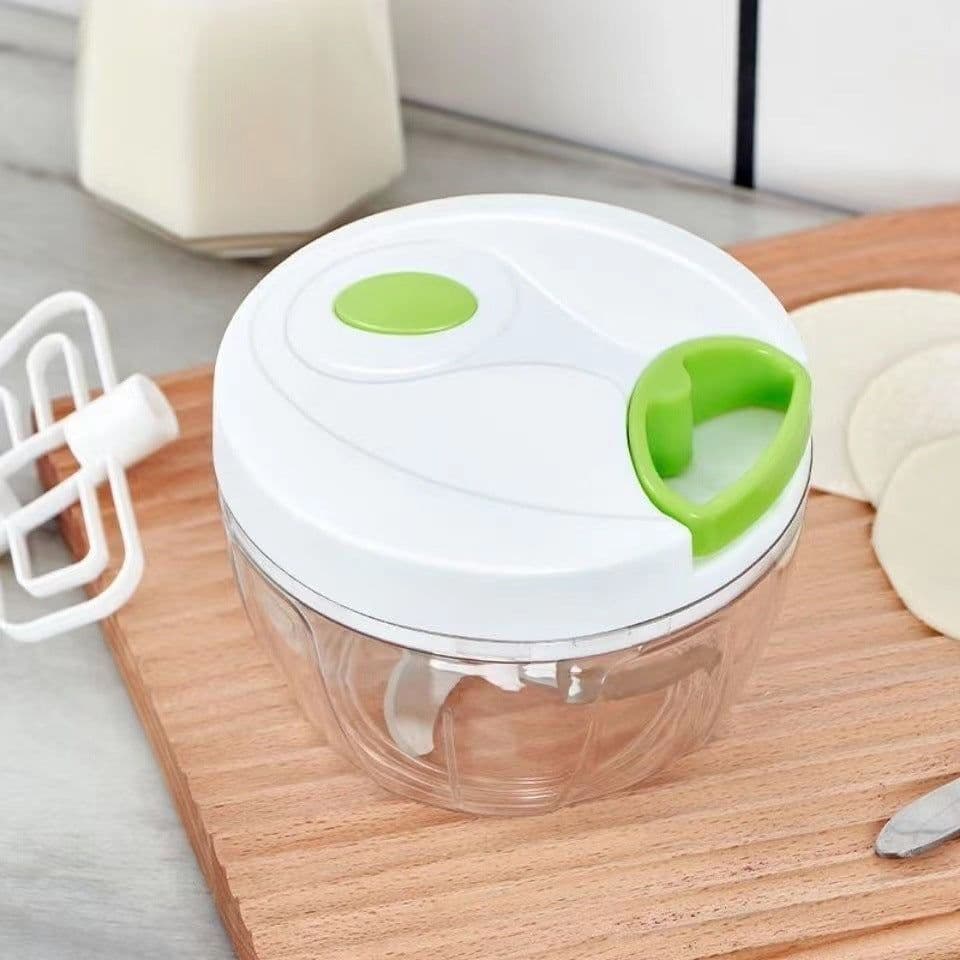 image-Manual Garlic Crusher Peeler Chopper 500ml Large Capacity