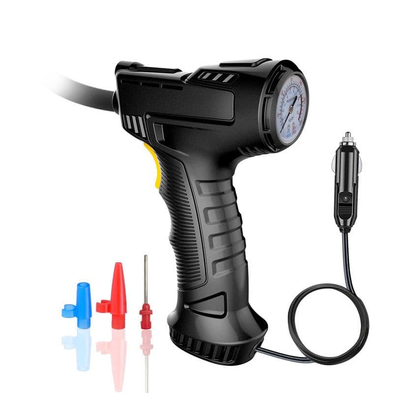image-Wireless Car Air Pump with Onboard Charging 12V 120W