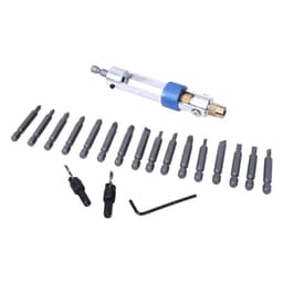 image-Huang Xiaochao 20-Piece High-Speed Steel Countersunk Drill Bit Set