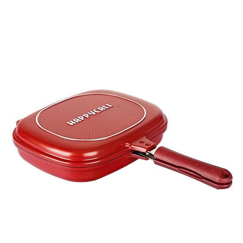 image-Happycall Double-Sided Nonstick Grill Pan 28cm