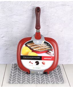 image-Happycall Double-Sided Nonstick Grill Pan 28cm
